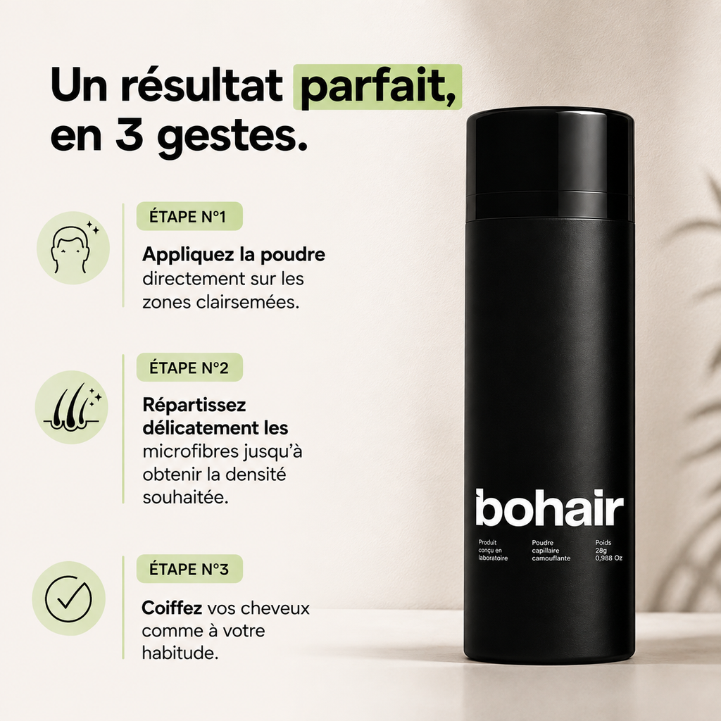 Poudre densifiante capillaire BOHAIR