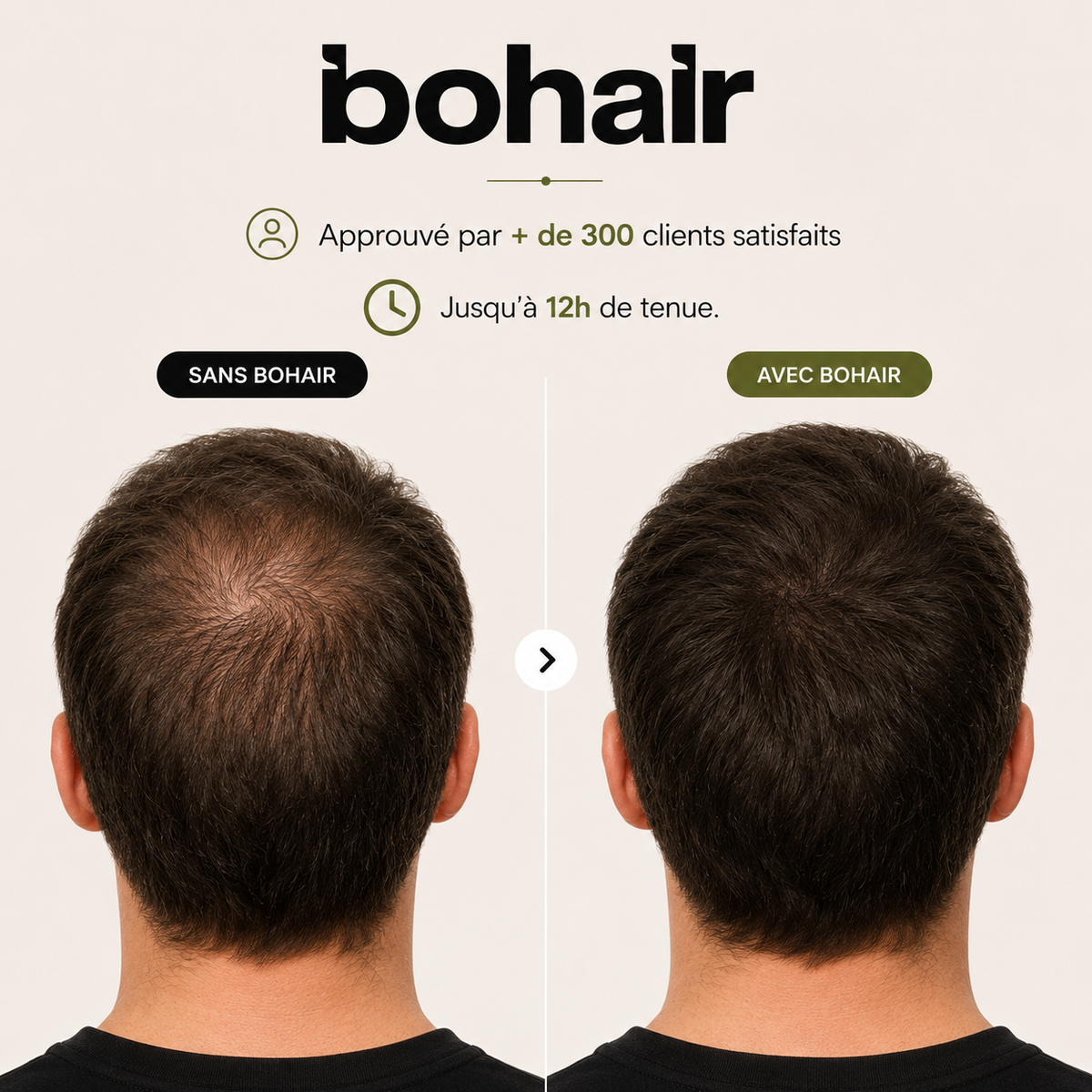 Poudre densifiante capillaire BOHAIR